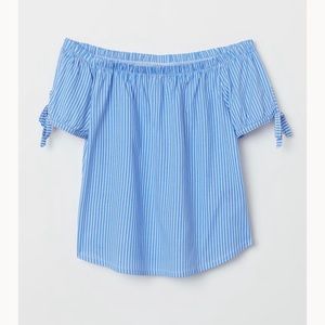 H&M Off-the-shoulder top